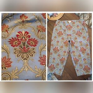 Talbot's Floral Print Capri Size 20W
